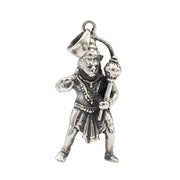 Hanuman Silver Pendant holding Mace